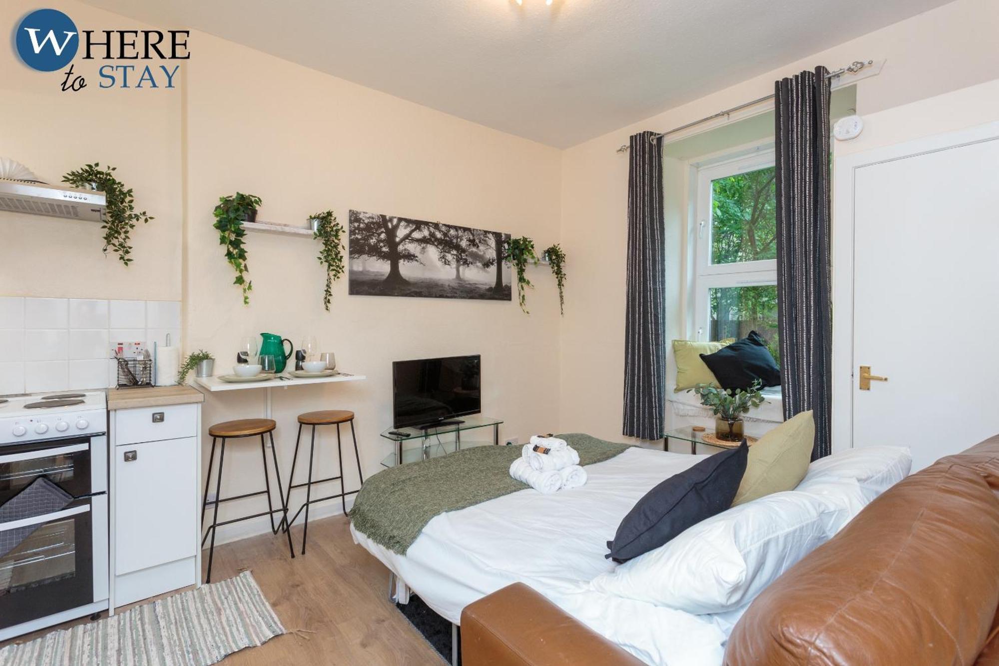 エディンバラCosy 1 Bed Flat Near City Centreアパートメント 部屋 写真